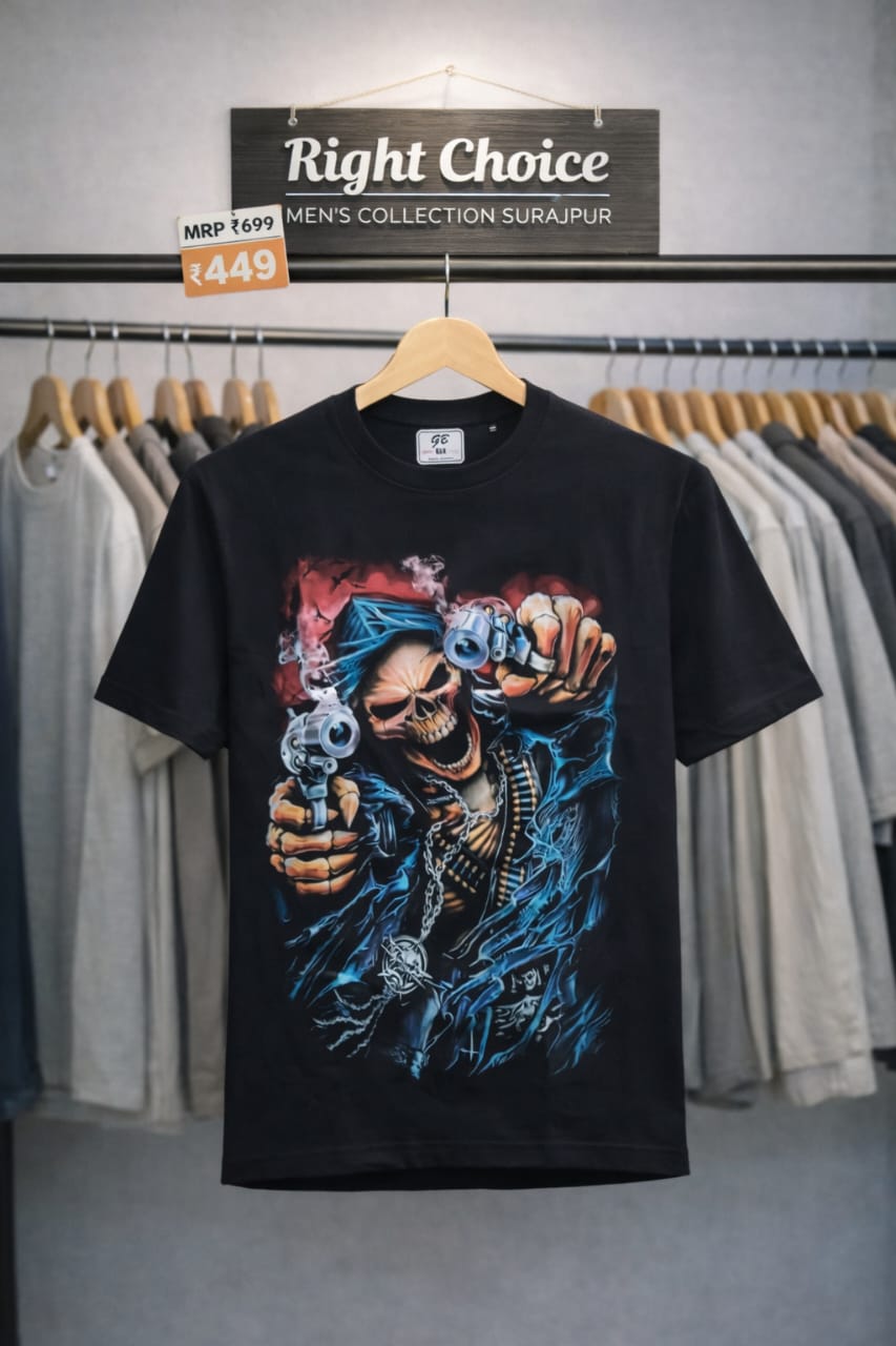 PREMIUM QUALITY DOWNSHOLDER T SHIRT FTONT PRINT