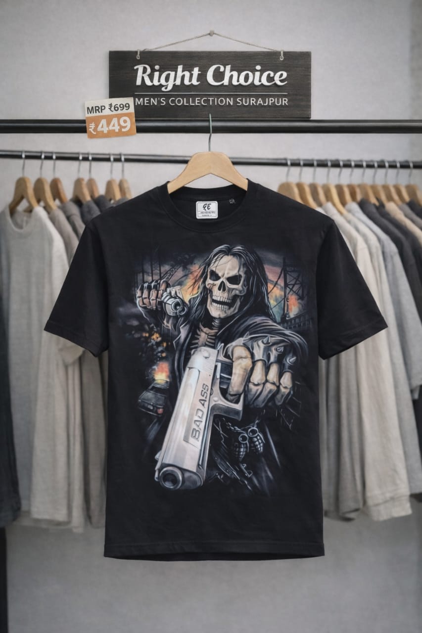 PREMIUM QUALITY DOWNSHOLDER T SHIRT FTONT PRINT